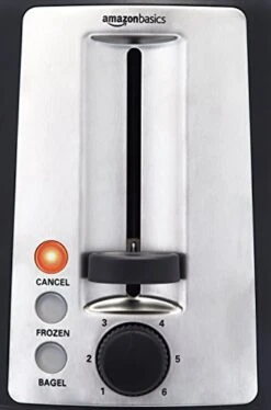 Amazon Basics 2 Slice, Extra-Wide Slot Toaster With 6 Shade Settings, Black -KitchenAid Shop 41xh8Vhx3iL