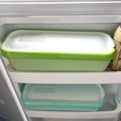Ice Cream Storage Containers With Lids 2 Pack - 1.5 Quarts Reusable Homemade Ice Cream Tubs, Freezer Containers Perfect For Sorbet, Frozen Yogurt Or Gelato (Green) -KitchenAid Shop 41xjQ76yCsL