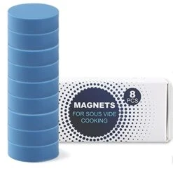 (8-Pack) Sous Vide Magnetical Weights Works On All Sous Vide Machines, Silicone-Coated Sous Vide Magnets