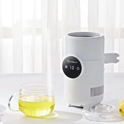 Wine Chiller Electric, Fast Electronic Ice Bucket For Red & White Wine Or Some Champagne, Single Bottle Iceless Wine Cooler,Kitchen Bar Wine Accessory,Gift For Wine Lovers 11 Wine Chiller Electric, Fast Electronic Ice Bucket For Red & White Wine Or Some Champagne, Single Bottle Iceless Wine Cooler,Kitchen Bar Wine Accessory,Gift For Wine Lovers -KitchenAid Shop 41yCShRiO7L