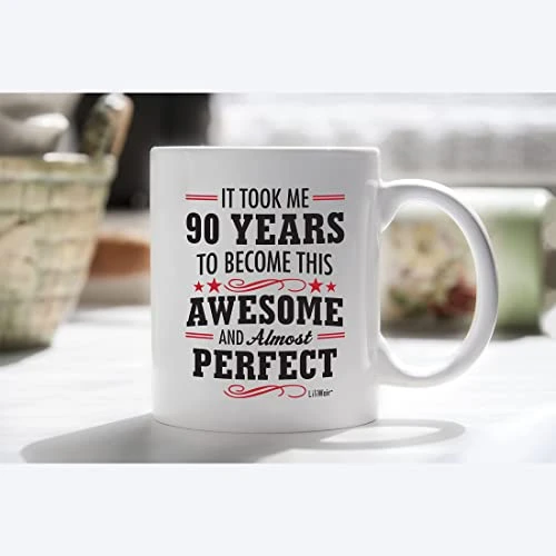 90th Birthday Gifts For Women Ninety Years Old Men Mugs Happy Funny 90 Mens Womens Womans Wives Female Man Best Friend 1933 Mug Male Unique Ideas 33 Woman Wife Gag Dad Girls Guys Good Husband 4 90th Birthday Gifts For Women Ninety Years Old Men Mugs Happy Funny 90 Mens Womens Womans Wives Female Man Best Friend 1933 Mug Male Unique Ideas 33 Woman Wife Gag Dad Girls Guys Good Husband - Image 2