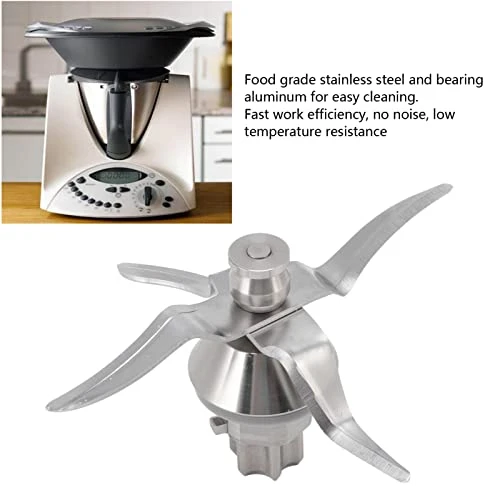 Oumefar Blender Blade Replacement, Rustproof High Efficiency Extractor Blender Blade Aluminum Bearing With Filler Cap For Vorwerk Thermomix TM31 Juicer Mixer Kitchen 4 Oumefar Blender Blade Replacement, Rustproof High Efficiency Extractor Blender Blade Aluminum Bearing With Filler Cap For Vorwerk Thermomix TM31 Juicer Mixer Kitchen - Image 2