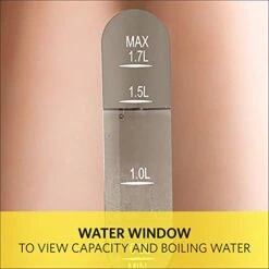 Bella (14753) 1.7 Liter Electric Tea Kettle Copper Chrome -KitchenAid Shop 41yIRCWD9ML