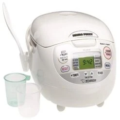 Micom Water Boiler & Warmer, 135 Oz. / 4.0 Liters, Silver And NS-ZCC10 Neuro Fuzzy Rice Cooker, 5.5-Cup, White 7 Micom Water Boiler & Warmer, 135 Oz. / 4.0 Liters, Silver And NS-ZCC10 Neuro Fuzzy Rice Cooker, 5.5-Cup, White -KitchenAid Shop 41yJQETivtL