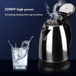 1500 Watt 1.8 Litre Electric Kettle With Stainless Steel Body, Automatic Shut Off, Boil Dry Protection -KitchenAid Shop 41yOgWXYcZL