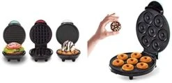 Dash Mini Maker Waffle Maker + Griddle, 2-Pack Griddle + Waffle Iron - Aqua -KitchenAid Shop 41yUNv1rNQL. AC