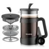 French Press 34oz Light-weight Durable High Borosilicate Carafe Maker 8 Cup Plastic Coffee Press Frothed -KitchenAid Shop 41yVEw2emkL