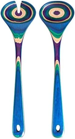 Ique Mumbai Collection 2-in-1 Wooden Measuring Spoon With Tablespoon And Teaspoon Measurements -KitchenAid Shop 41yWchBcEWL. AC