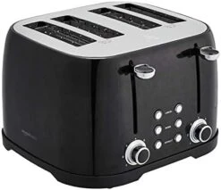 Amazon Basics 4-Slot Toaster - Black -KitchenAid Shop 41yXpW8LruL. AC
