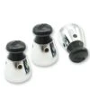 3PCS Universal Pressure Cooker Relief Jigger Valve 1.5 Inch High Black