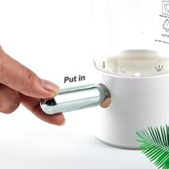 Flavored Water Soda Carbonated Siphon Soda Maker Beverage Machine Portable Bar Tools White -KitchenAid Shop 41yohG3HBiL