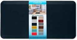 Anti Fatigue Floor Mat – 3/4 Inch Thick Perfect Kitchen Mat, Standing Desk Mat – Comfort At Home, Office, Garage – Durable – Stain Resistant – Non-Slip Bottom (20" X 32", Black) 24 Anti Fatigue Floor Mat – 3/4 Inch Thick Perfect Kitchen Mat, Standing Desk Mat – Comfort At Home, Office, Garage – Durable – Stain Resistant – Non-Slip Bottom (20" X 32", Black) -KitchenAid Shop 41ytUmxTdfL. AC