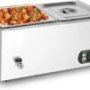 MEHAOC 1500W Food Heater, Buffet Heater, Steam Table Top, Oven Steam Table With Temperature Control, Party, Dining, Restaurant (Color: 2 Loaves) (2 Loaves)