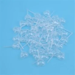 Rexcp 50PCS 4ml Mini Squeeze Transfer Cupcakes Pipettes-Heart Plastic Droppers For Cupcake,Dessert,Strawberries And Chocolate -KitchenAid Shop 41ywcE3S6GL