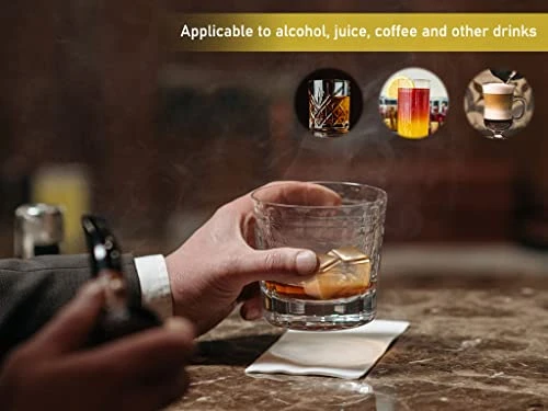 16 PCS Stainless Steel Whiskey Golden Ice Cubes,Gold Stainless Steel Whiskey Stones,Gold Stainless Steel Ice Cubes,for Whiskey,Wine Chiller,Beer,Vodka,Liqueurs,Drinks Cooler Set(Gold) 7 16 PCS Stainless Steel Whiskey Golden Ice Cubes,Gold Stainless Steel Whiskey Stones,Gold Stainless Steel Ice Cubes,for Whiskey,Wine Chiller,Beer,Vodka,Liqueurs,Drinks Cooler Set(Gold) - Image 5