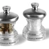 Cole & Mason Button Salt/Pepper Mill, Transparent/Silver -KitchenAid Shop 41zFSWMkIFL