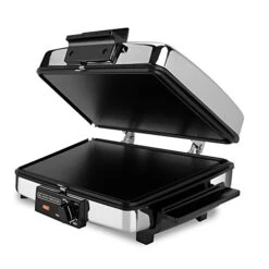 Black & Decker 3-in-1 Waffle Maker With Nonstick Reversible Plates, Stainless Steel, G48TD
