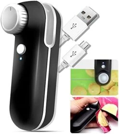 Mini Bag Sealer, BANDQ Bag Sealer Rechargeable Mini Chip Bag Sealer With Cutter Soft Magnetic Portable Bag Resealer -Black 9 Mini Bag Sealer, BANDQ Bag Sealer Rechargeable Mini Chip Bag Sealer With Cutter Soft Magnetic Portable Bag Resealer -Black -KitchenAid Shop 41zIvah5 NL. AC