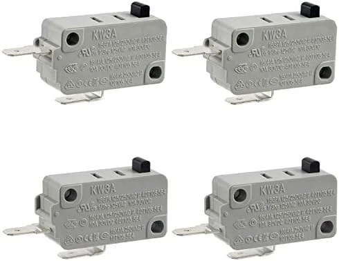 Microwave Oven Door Switch KW3A 16A 125/250 V Door Interloc (Pack Of 2 Pcs Normally Close Switchs) 10 Microwave Oven Door Switch KW3A 16A 125/250 V Door Interloc (Pack Of 2 Pcs Normally Close Switchs) - Image 8