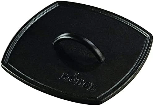 Lodge LPP3 Cast Iron Square Ribbed Panini Press, 8.25-inch 13 Lodge LPP3 Cast Iron Square Ribbed Panini Press, 8.25-inch - Image 11