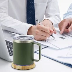 Self Heating Coffee Mug,12oz Heated Mug,Coffee Cup Warmer With Mug Set,Electric 10W,USB Powered Mug Warmer,131℉ Beverage Cup Warmer For Desk Home & Office 13 Self Heating Coffee Mug,12oz Heated Mug,Coffee Cup Warmer With Mug Set,Electric 10W,USB Powered Mug Warmer,131℉ Beverage Cup Warmer For Desk Home & Office -KitchenAid Shop 41zWTo1PtzL 1