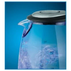 EKG17 Glass Electric Kettle 1.7L (Black)