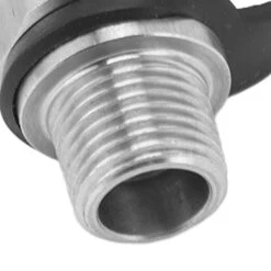 TOPINCN Carbonation Cap Male Thread, Stainless Steel Counter Pressure Bottle Filling Beer Soda Water Brewed CO2 Cylinder Refill Valve Plug Adapter -KitchenAid Shop 41zaEngHpWL