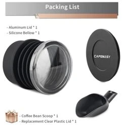 Spresso Coffee Grinder Single Dose Hopper With Silicone Bellow Air Blower Blaster For Blow Out Residual Coffee Grinds For Easily Change Coffee Beans -KitchenAid Shop 41zh2ZANNML