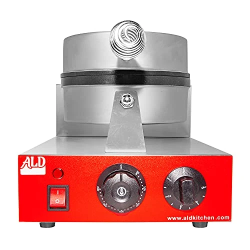 Belgian Waffle Maker | Waffle Iron With A Stylish Red Panel | Nonstick Coating | Business Use | 110V (Non-rotating) 5 Belgian Waffle Maker | Waffle Iron With A Stylish Red Panel | Nonstick Coating | Business Use | 110V (Non-rotating) - Image 3