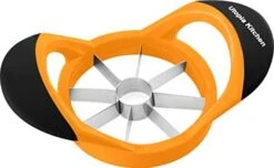 - Apple Corer And Slicer- Fruit Cutter - Apple Divider - Wedger - Stainless Steel Slicer For Fruits - Vegetables- Ergonomic Handle- Easy Grip- 8 Sharp Blade & Slices (Green) -KitchenAid Shop 41znaSFjQzL. AC