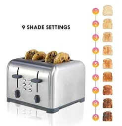 40605 4-Slice Toaster With Dual Controls In Stainless Steel -KitchenAid Shop 41zpVhbNGmS