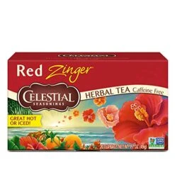 Celestial Seasonings® Hibiscus Tea, Red Zinger Herbal Tea, Caffeine Free, 20 Tea Bags (Pack Of 6) 20 Celestial Seasonings® Hibiscus Tea, Red Zinger Herbal Tea, Caffeine Free, 20 Tea Bags (Pack Of 6) -KitchenAid Shop 51 Rt27CbFL