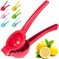 Metal Lemon Squeezer Lemon Juicer Lime Squeezer, Manual Juicer Citrus Squeezer, Premium Quality Hand Juicer -KitchenAid Shop 51 XDIOeCbS. AC