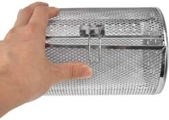Oven Cages, 360 Degree Rotatable Heating Stainless Steel Oven Racks Oven Basket Rotisserie Basket For Baking Nuts, Coffee Beans, Peanut Or BBQ Roaster Tool -KitchenAid Shop 51029E5SZBL
