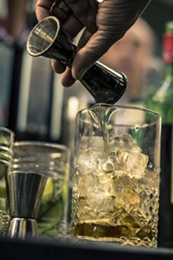 Japanese-Style Double Cocktail Jigger, 18/8 Stainless Steel, 4.75-Inches, 0.5-Ounce To 2-Ounce -KitchenAid Shop 5109FbTnVCL