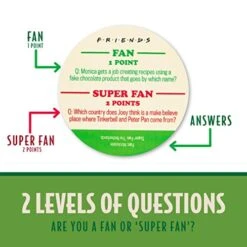 Paladone Friends TV Show Central Perk Trivia Coasters, Set Of 20 Drink Coasters With 40 Questions 7 Paladone Friends TV Show Central Perk Trivia Coasters, Set Of 20 Drink Coasters With 40 Questions -KitchenAid Shop 510eylhiE7L