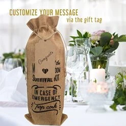 Mother Of The Groom Gift, Mother Of The Groom Survival Kit Wine Bag, Cute Funny Wedding Shower Wine Bag For Groom's Mother -KitchenAid Shop 510pESRQUAS