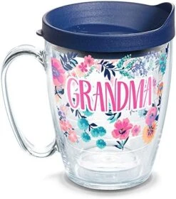Tervis Made In USA Double Walled Dainty Floral Mother's Day Insulated Tumbler Cup Keeps Drinks Cold & Hot, 16oz, Nana -KitchenAid Shop 510uPRXXL7L. AC