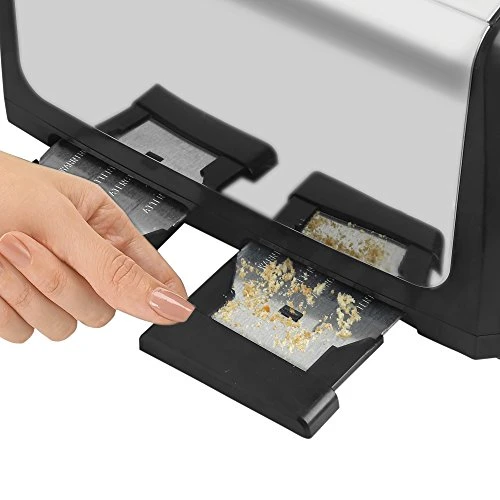 Black & Decker 2-Slice Toaster, Modern, Stainless Steel, T2707S, Silver 8 Black & Decker 2-Slice Toaster, Modern, Stainless Steel, T2707S, Silver - Image 6