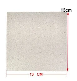 Fashionclubs 4pcs Microwave Oven Repairing Part Mica Plates Sheets 13cm X 13cm -KitchenAid Shop 511AYHX4PcL