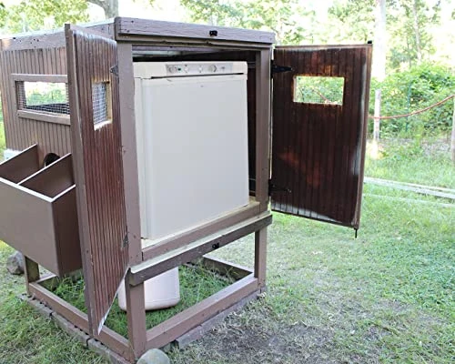 Propane Refrigerator With Freezer 3-ways Camper Fridge Outdoor Refrigerator For Patio 12V/110V/Gas LPG, No Noise, Fridge For RV Garage, Single Door, 3.5 Cu.Ft, White 6 Propane Refrigerator With Freezer 3-ways Camper Fridge Outdoor Refrigerator For Patio 12V/110V/Gas LPG, No Noise, Fridge For RV Garage, Single Door, 3.5 Cu.Ft, White - Image 4