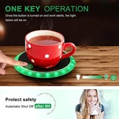 Coffee Mug Warmer Cup Warmer: Electric Canlde Warmer Plate Smart Mug Warmer For Desk Auto Shut Off Beverage Warmer Constant Temperature Home Office Use For Milk Tea Cocoa Hot Chocolate Water 14 Coffee Mug Warmer Cup Warmer: Electric Canlde Warmer Plate Smart Mug Warmer For Desk Auto Shut Off Beverage Warmer Constant Temperature Home Office Use For Milk Tea Cocoa Hot Chocolate Water -KitchenAid Shop 511D5ufwznS