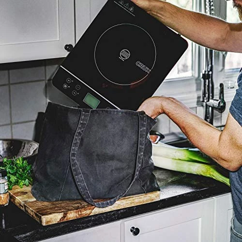 Countertop Induction Burner, Portable Electric Hot Plate, Smart Touch LCD Display, Hassle-Free Temperature Control And Adjustable Timer With Auto Shut Off, Black, One Size 7 Countertop Induction Burner, Portable Electric Hot Plate, Smart Touch LCD Display, Hassle-Free Temperature Control And Adjustable Timer With Auto Shut Off, Black, One Size - Image 5