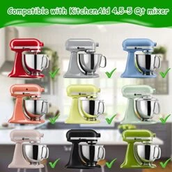 Mity Rain Mixer Sliding Mat, Non-Deformable Mixer Mover, Kitchen Appliance Slider Mats Compatible With KitchenAid Mixer 4.5-5 Qt Tilt-Head Stand Mixer 13 Mity Rain Mixer Sliding Mat, Non-Deformable Mixer Mover, Kitchen Appliance Slider Mats Compatible With KitchenAid Mixer 4.5-5 Qt Tilt-Head Stand Mixer -KitchenAid Shop 511Qy6UpCUL