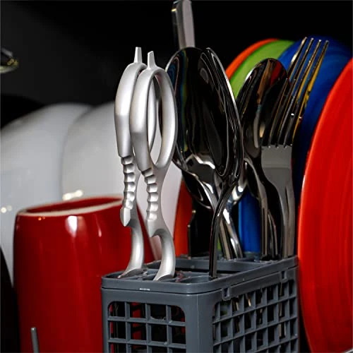 Heavy Duty Sharp Scissors - Forged Stainless Steel Separatable Kitchen Shears With Bottle Opener, Nut Cracker 8 Inch 7 Heavy Duty Sharp Scissors - Forged Stainless Steel Separatable Kitchen Shears With Bottle Opener, Nut Cracker 8 Inch - Image 5