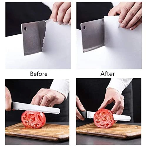 Professional Knife Sharpener Kitchen Sharpening Stone Grinder Knives Whetstone Tungsten Diamond Ceramic Sharpening Blades Tool 6 Professional Knife Sharpener Kitchen Sharpening Stone Grinder Knives Whetstone Tungsten Diamond Ceramic Sharpening Blades Tool - Image 4