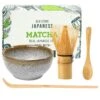 Japanese Matcha Whisk Set Matcha Tea Ceremony Set Of 4 Including 100 Prong Matcha Whisk, Traditional Scoop, Tea Spoon And Ceramic Matcha Bowls 2 Japanese Matcha Whisk Set Matcha Tea Ceremony Set Of 4 Including 100 Prong Matcha Whisk, Traditional Scoop, Tea Spoon And Ceramic Matcha Bowls -KitchenAid Shop 5125ApWkgKL