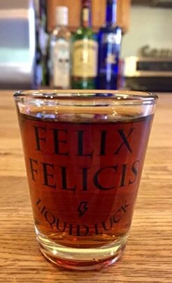 Elix Felicis Shot Glass-Liquid Luck-Inspired By Harry Potter Barware Gifts For Adults