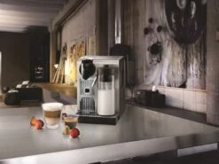 Nespresso Lattissima Pro Espresso Machine By De'Longhi With Milk Frother, Silver -KitchenAid Shop 512BDo1zMjL