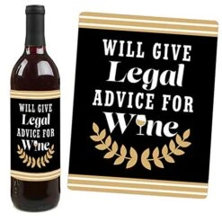 Big Dot Of Happiness Law School Grad - Future Lawyer Graduation Party Decorations For Women And Men - Wine Bottle Label Stickers - Set Of 4 13 Big Dot Of Happiness Law School Grad - Future Lawyer Graduation Party Decorations For Women And Men - Wine Bottle Label Stickers - Set Of 4 -KitchenAid Shop 512QXXJjnEL